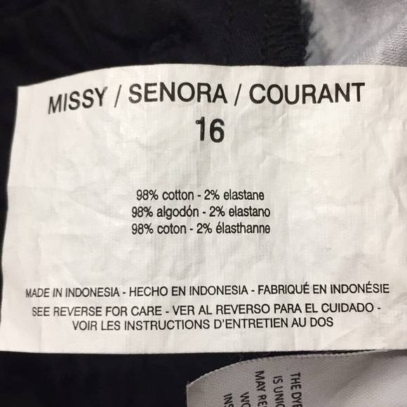 NWT GLoria Vanderbilt kayaking UnlTd Anita Capri size 16 - Picture 8 of 8